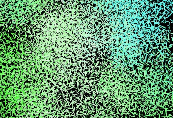 Темно Зеленый Векторный Фон Резкими Полосами Сияющая Цветная Иллюстрация Острыми — стоковый вектор