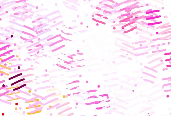 Luz Púrpura Patrón Vectorial Rosa Con Líneas Nítidas Ilustración Brillante — Vector de stock