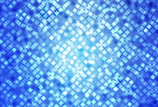 Світло Blue Векторне Компонування Лініями Прямокутниками Прямокутники Абстрактному Тлі Барвистим — стоковий вектор