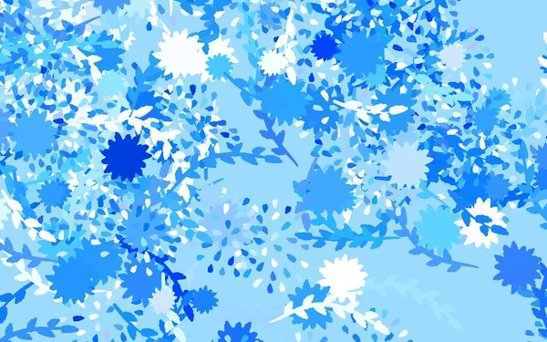 보라색 두들과 꽃으로 새로운 색깔의 그림을 그리는 사이트 배너에 텍스처 — 스톡 벡터