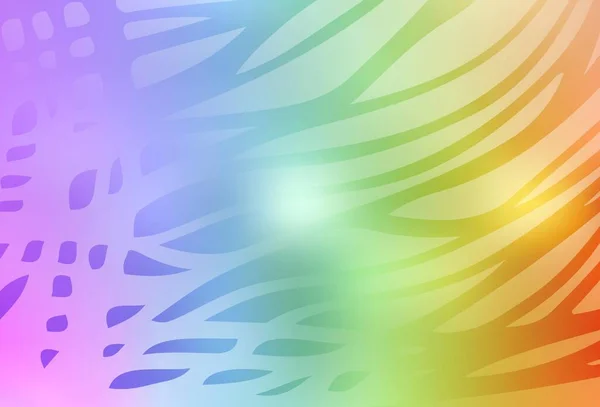 Ljus Flerfärgad Vektor Färgglada Abstrakt Bakgrund Färgad Illustration Suddig Stil — Stock vektor