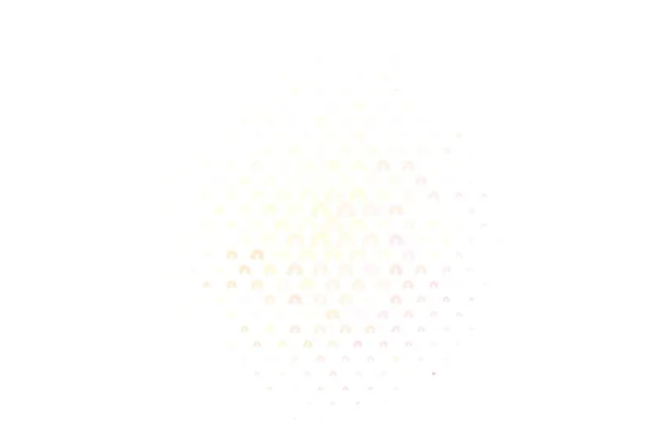 Rose Clair Fond Vectoriel Jaune Avec Symboles Arc Ciel Illustration — Image vectorielle