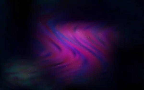 Donkerroze Vectorstructuur Met Sterren Melkweg Glitter Abstracte Illustratie Met Kleurrijke — Stockvector