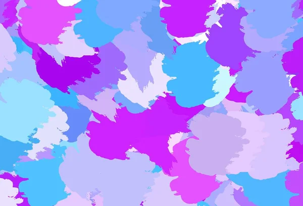 Світло Рожевий Синій Векторний Фон Фігурами Мюнхена Барвисті Хаотичні Форми — стоковий вектор