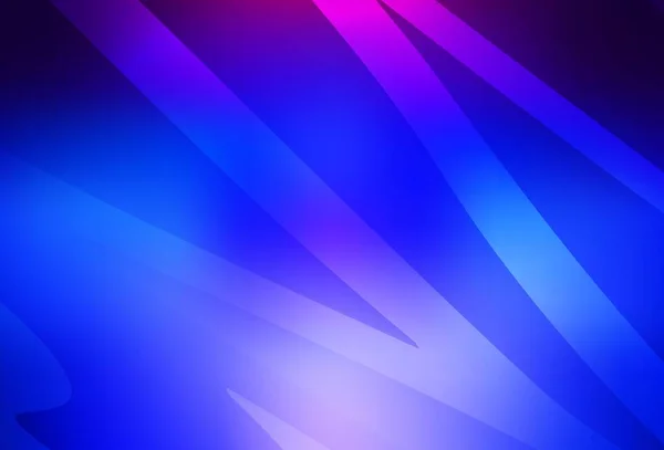 Modèle Lumineux Abstrait Vectoriel Rose Foncé Bleu Illustration Créative Demi — Image vectorielle