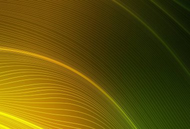 Koyu yeşil, sarı vektör bulanık parlak soyut doku. Soyut renkli gradyan çizimi. İşiniz için yeni tasarım.