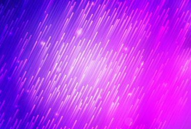 Açık Mor, düz çizgileri olan pembe vektör düzeni. Bulanık arkaplanda gradyanı olan çizgiler. İş ilanınız için akıllı tasarım.