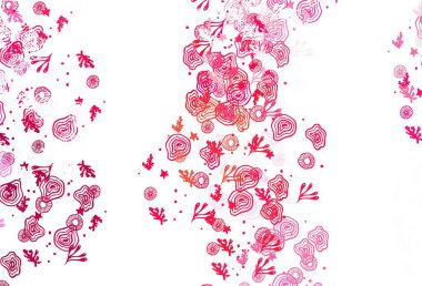 Kaotik şekilli açık mor vektör şablonu. Modern tarzda değişen renkli kaotik formlar. İşiniz için en iyi akıllı tasarım.