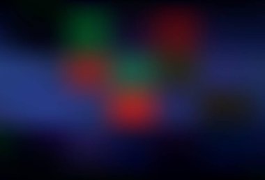 Koyu mavi, sarı vektör parlak dokuyu bulanıklaştırdı. Soyut ve gradyan renkte renkli çizimler. Tasarımlar için arka plan.