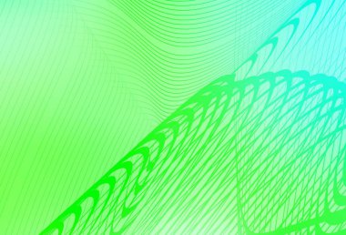 Açık yeşil vektör soyut parlak desen. Soyut renkli gradyan çizimi. İşiniz için yeni tasarım.
