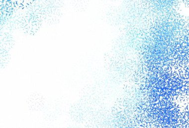 Düz çizgileri olan hafif Mavili vektör arkaplanı. Soyut şablon üzerinde çizgileri olan renkli, parlak bir illüstrasyon. Reklamınız, posteriniz, afişiniz için en iyi tasarım.