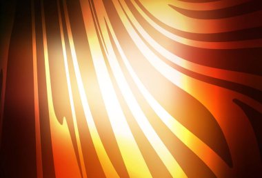 Koyu Turuncu Vektör Soyut Çizim. Eğilimli zarif, parlak bir çizim. Marka kitabınız için yeni biçim tasarımı.