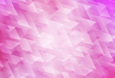 Eşkenar dörtgenli açık pembe vektör arkaplanı. Renkli dikdörtgenleri olan bir resim. İniş sayfası için modern şablon.