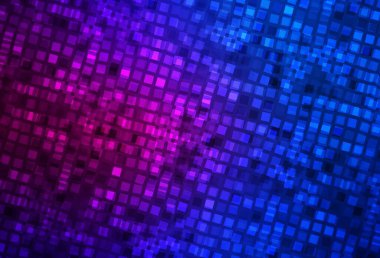 Koyu pembe, eşkenar dörtgenli mavi vektör arkaplan. Renkli dikdörtgenleri olan bir resim. İş ilanınız için akıllı tasarım.