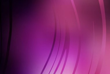 Koyu mor, kıvrımlı çizgileri olan pembe vektör dokusu. Yaratıcı illüstrasyon, yarım tonlu ve eğimli. Tasarımınız için basit şablon.