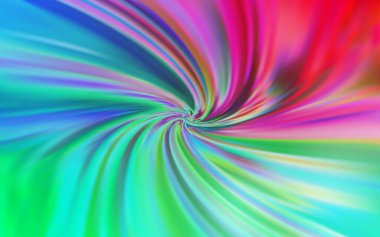 Açık yeşil, kırmızı vektör soyut parlak desen. Parlak renkli bir illüstrasyon. İş tasarımınız için yeni biçim.