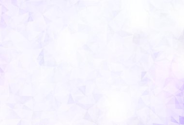 Hafif Mor vektör üçgen arkaplan. Çokgen biçiminde, gradyan ile renkli çizimler. Arkaplanlarınız için desenli desen.