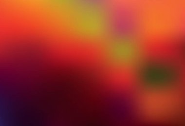 Koyu turuncu vektör parlak deseni bulanıklaştırdı. Soyut renkli gradyan çizimi. Tasarımlar için arka plan.