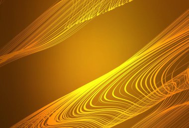 Koyu turuncu vektör parlak dokuyu bulanıklaştırdı. Görüntü stili ve gradyanı olan yeni renkli çizimler. İş tasarımınız için yeni biçim.