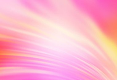 Açık Pembe, sarı vektör parlak şablonu bulanıklaştırdı. Soyut renkli gradyan çizimi. İşiniz için yeni tasarım.