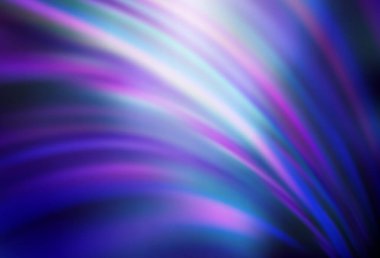 Açık mor vektör parlak deseni bulanıklaştırdı. Gradyan tasarımlı, soyut, ışıltılı çizimler. İş tasarımınız için yeni biçim.