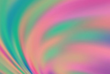 Açık yeşil, kırmızı vektör soyut parlak şablon. Gradyan ile modern soyut çizim. İşiniz için en iyi bulanık tasarım..