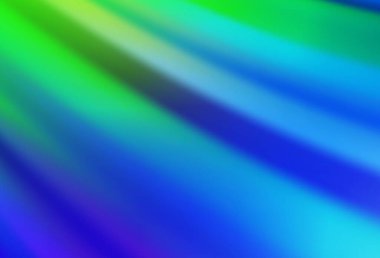 Açık mavi, yeşil vektör modern zarif düzen. Eğilimli zarif, parlak bir çizim. Web siteniz için bulanık tasarım.