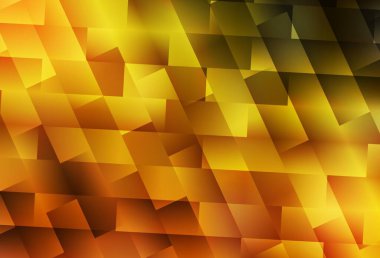 Eşkenar dörtgenli koyu turuncu vektör şablonu. Soyut stil ve dikdörtgenlerle dekoratif tasarım. Reklamlar için desen.