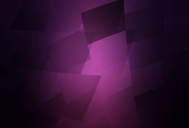 Kare şeklinde koyu mor vektör deseni. Renkli dikdörtgenlerle modern soyut çizimler. İş ilanınız için akıllı tasarım.