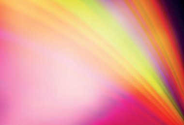 Açık pembe, sarı vektör renkli bulanık fon. Renkli soyut çizimler ve gradyan. Bir cep telefonu için arka plan.