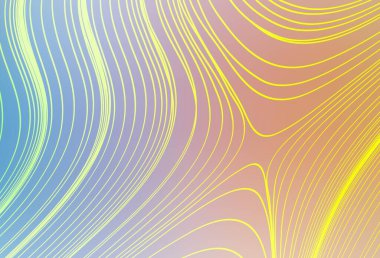 Açık mavi, sarı vektör parlak dokuyu bulanıklaştırdı. Görüntü tarzında tamamen yeni bir renkli çizim. İşiniz için yeni tasarım.