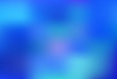 Açık BLUE vektörü parlak şablonu bulanıklaştırdı. Soyut ve gradyan renkte renkli çizimler. Marka kitabınız için yeni biçim tasarımı.