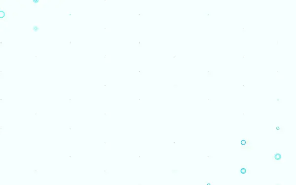 Fond Vectoriel Bleu Clair Avec Des Taches Bulles Floues Sur — Image vectorielle