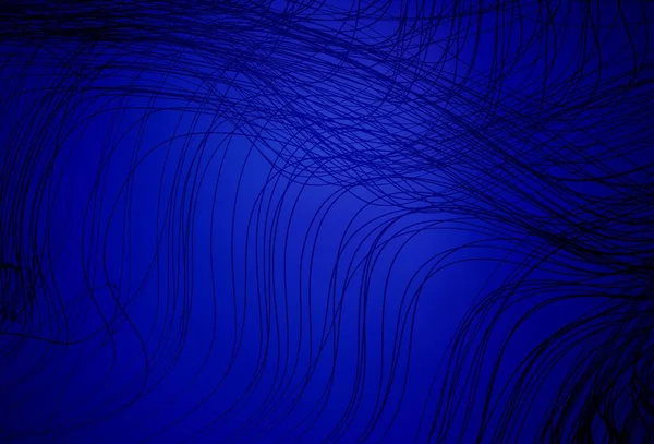 Sötét Kék Vektor Elvont Fényes Sablon Egy Teljesen Színes Illusztráció — Stock Vector