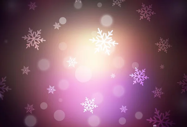Темно Розовый Желтый Праздничном Стиле Красочный Дизайн Рождественском Стиле Градиентом — стоковый вектор