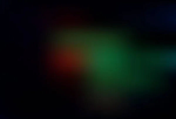 Σκούρο Πράσινο Κόκκινο Διάνυσμα Αφηρημένο Θολό Φόντο Αφηρημένη Πολύχρωμη Απεικόνιση — Διανυσματικό Αρχείο
