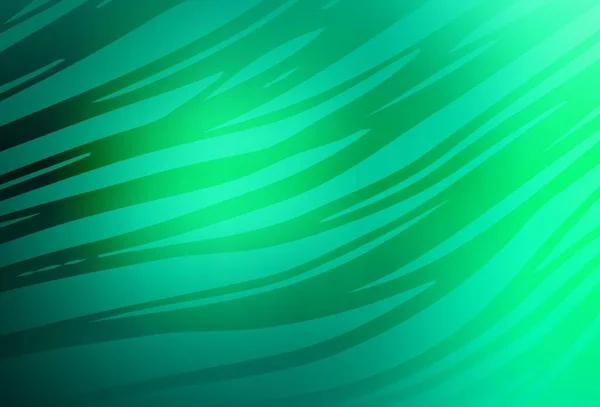Hellgrüner Vektor Abstrakter Verschwommener Hintergrund Eine Völlig Neue Farbige Illustration — Stockvektor