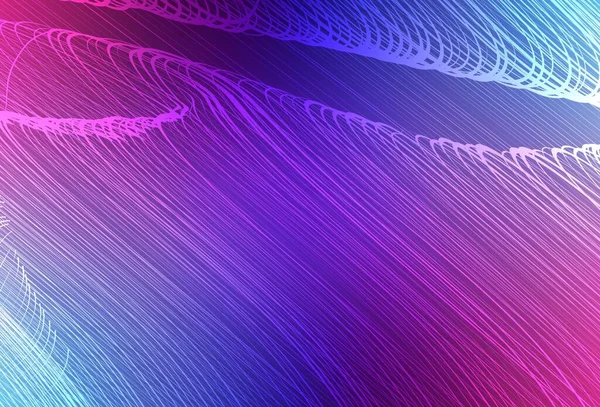 Dunkelrosa Blauer Vektor Glänzender Abstrakter Hintergrund Leuchtend Bunte Illustration Smartem — Stockvektor