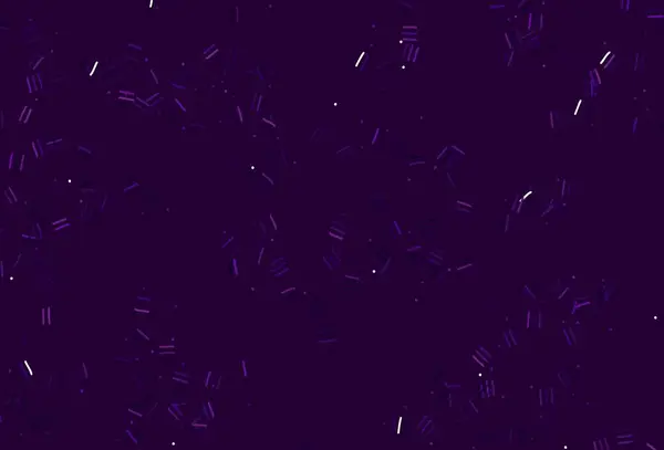 Светло Фиолетовая Розовая Векторная Текстура Цветными Линиями Точками Размытый Декоративный — стоковый вектор