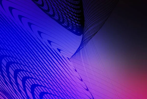 Modèle Lumineux Flou Rose Foncé Vecteur Bleu Illustration Abstraite Scintillante — Image vectorielle