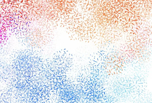 ライトピンク フラットラインとブルーベクトルレイアウト 線で描いた現代の幾何学的抽象画 ポスター バナーのパターン — ストックベクタ