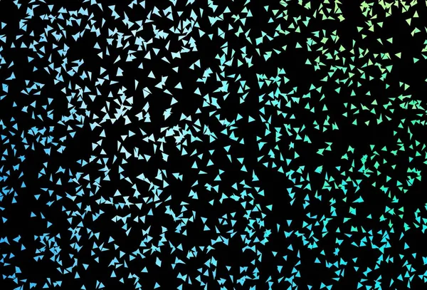 Σκούρο Μπλε Πράσινο Διανυσματικό Φόντο Πολυγωνικό Στυλ Εικονογράφηση Σετ Πολύχρωμα — Διανυσματικό Αρχείο
