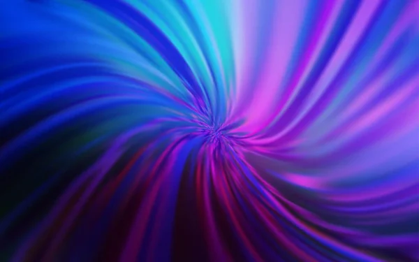 Dunkelrosa Blauer Vektor Verschwommen Glanz Abstrakten Hintergrund Abstrakte Farbenfrohe Illustration — Stockvektor