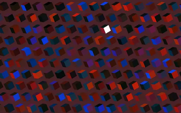 Mörkblå Gul Vektorstruktur Rektangulär Stil Glitter Abstrakt Illustration Med Rektangulära — Stock vektor