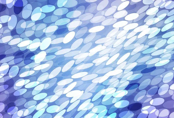 Lichtroze Blauwe Vectorachtergrond Met Belletjes Wazig Decoratief Ontwerp Abstracte Stijl — Stockvector