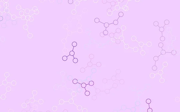 Світло Рожева Синя Векторна Текстура Концепцією Штучного Інтелекту Барвистий Дизайн — стоковий вектор