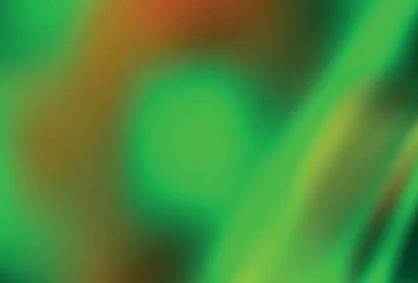 Açık Yeşil Sarı Vektör Bulanık Parlak Soyut Şablon Görüntü Tarzında — Stok Vektör