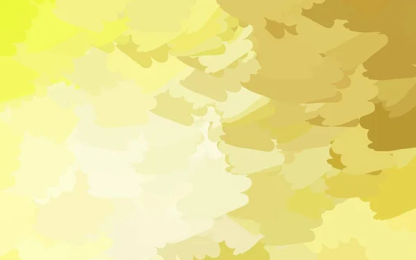 浅黄的矢量背景与孟菲斯的形状 简单的彩色插图与抽象的渐变形状 商务名片的现代设计 — 图库矢量图片