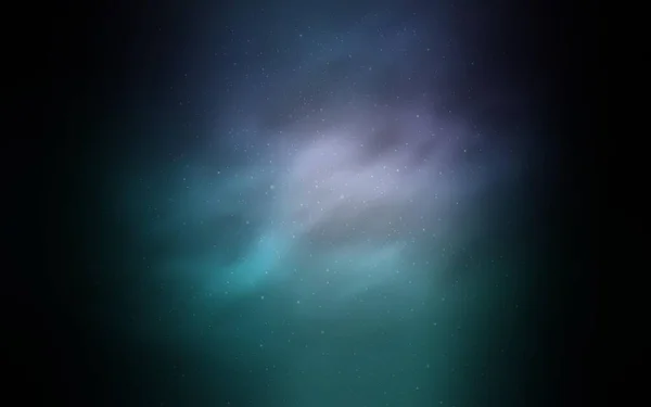 Koyu Pembe Gece Gökyüzü Yıldızlı Mavi Vektör Deseni Bulanık Arkaplandaki — Stok Vektör