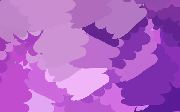 Plantilla Vectorial Light Purple Con Formas Caóticas Ilustración Colorida Simple — Vector de stock